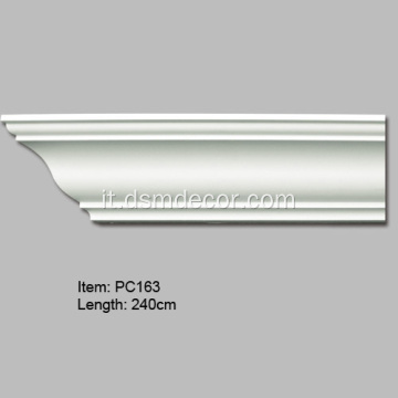 Modanatura a corona con cornice semplice